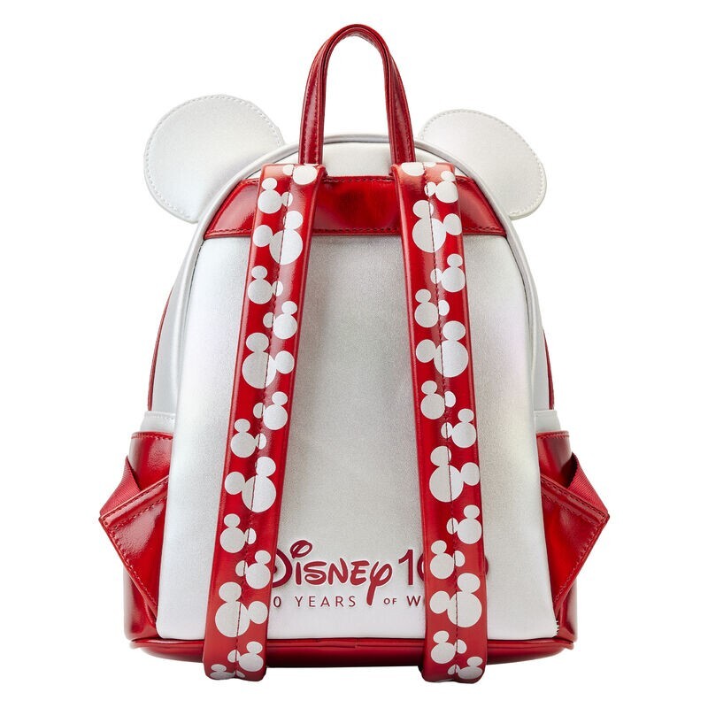 Loungefly Disney 100 Platinum‎ Mickey Mouse Cosplay Mini Backpack and Wallet Loungefly Disney 100 Platinum Mickey Mouse Cosplay Mini  main image 4