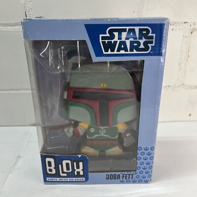 2012 Star Wars Blox Boba Fett Vinyl Figure # 24 Funko New In Box Free Shipping!