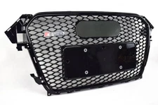For Audi A4 S4 B8.5 2013 -2016 RS4 Style Grill Front Honeycomb Grille Black