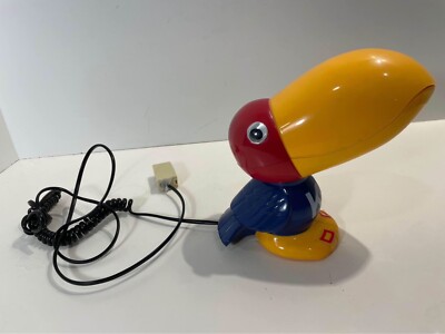 RARE Vintage KU Kansas University Jayhawks Mascot Telephone Phone Jayhawk
