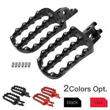 Billet CNC Wide Foot Pegs Pedal Rest For Honda CRF450L 2019-23 CRF250L 2012-2021