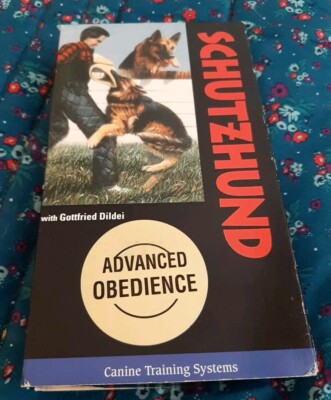 SCHUTZHUND Advanced Obedience DOG Training VHS K-9 Training Gottfried Dildei