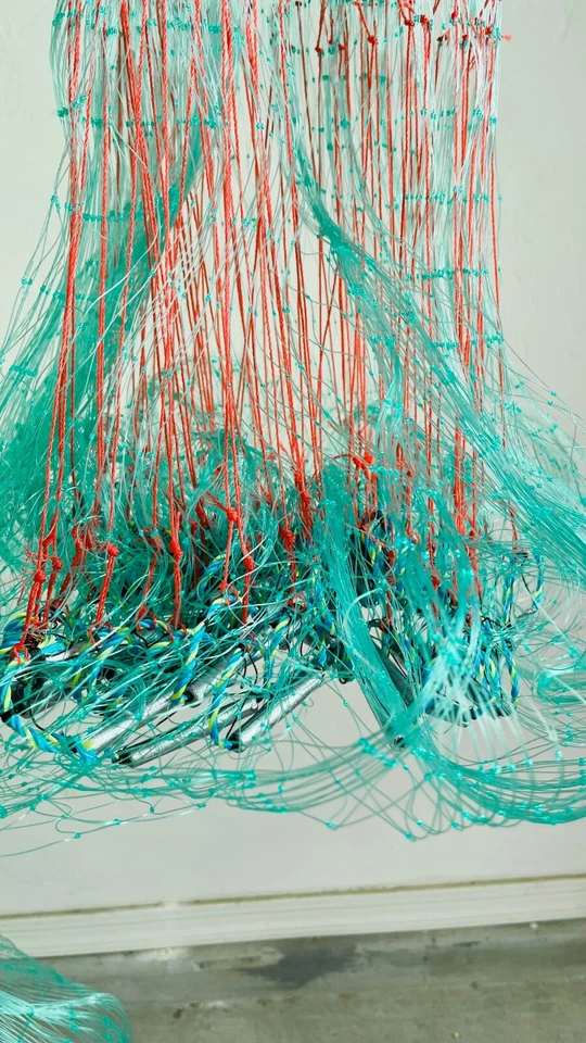 ATARRAYAS PARA PESCAR, NYLON, 7 PÉS, 100% HECHA EN MEXICO. - Imagem 4 de 4