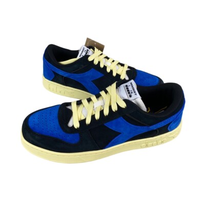 【希少新品未使用】DIADORA上下セットバンダナ付き NEW Diadora x Marvel MARKET Magic Basket Storm Blue Black C8327