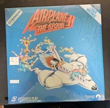 Airplane II The Sequel Laserdisc LD NM Paramount NO BARCODE Shatner Sonny Bono