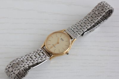 Seiko Exceline 8420-0040 Analog Quartz Men Working Watch