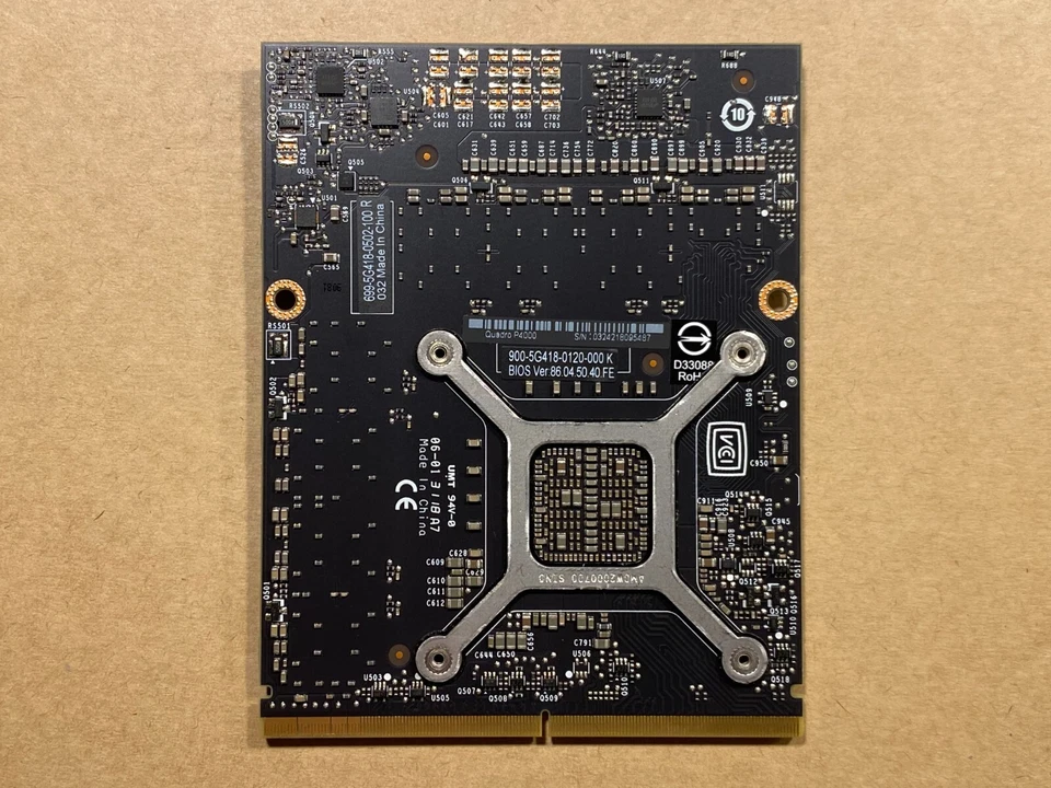 NEW Dell Precision 7720 Nvidia Quadro P4000 8GB DDR5 Video Graphics Card 1YJYY - Image 2 of 4