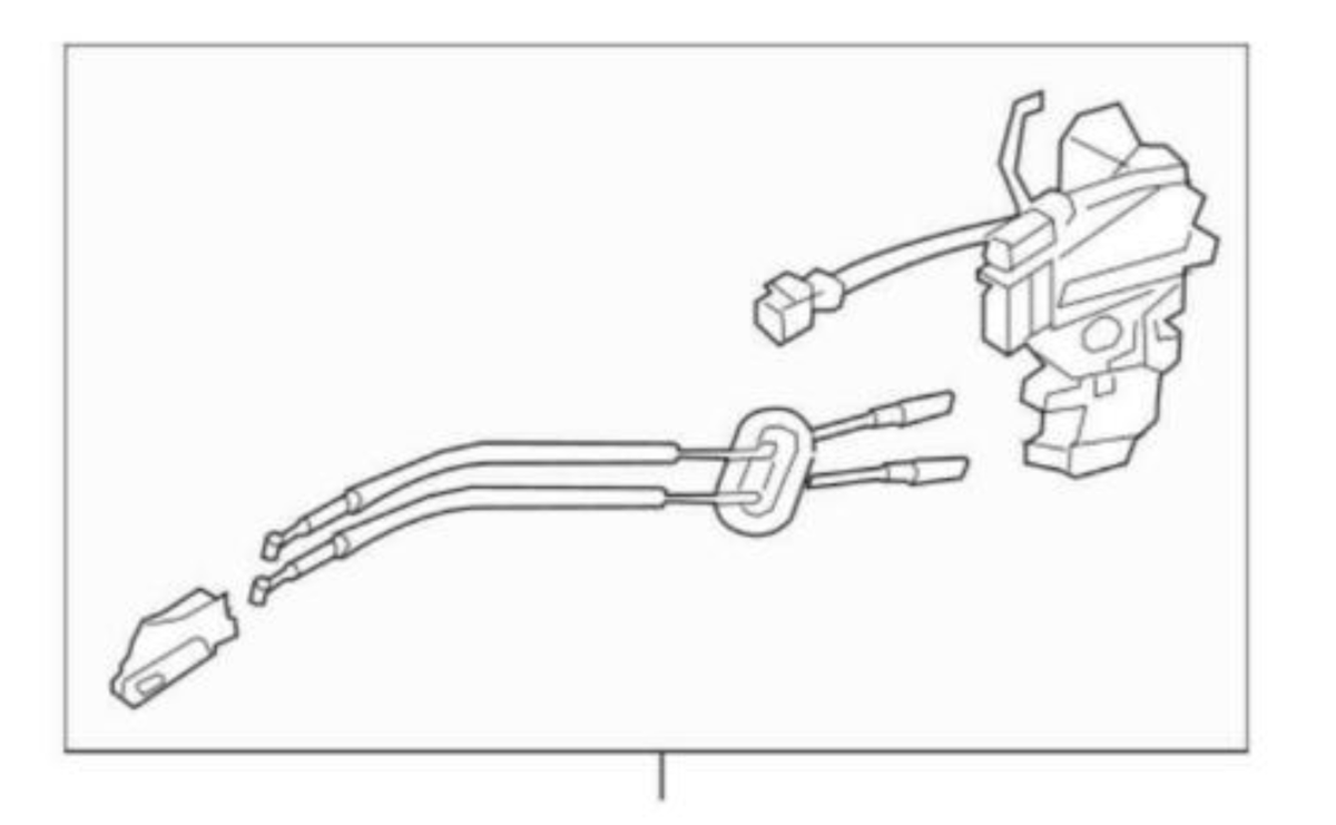OEM 81410-R0000 Rear/Left Door Lock Latch Actuator FedEx# for Kia