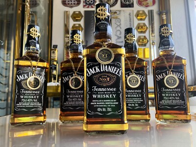 Jack Daniels Old No. 7 - Limited Excalibur Lounge Club Gold Edition 2024 -