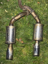 Roush Axle Back Exhaust Kit For 2015 - 2024 Ford Mustang l4 2.3L Ecoboost 3.7L