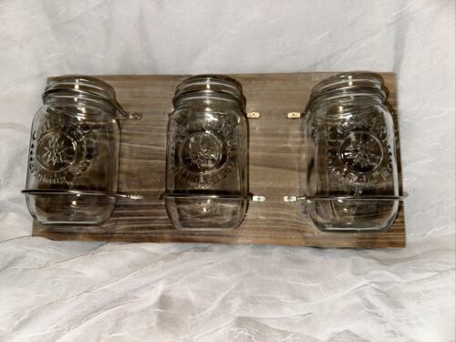 Rustic Mason Jar Wall Decor For Home Shabby Chic Decor Decorations Lot Of 1 - Picture 1 of 10