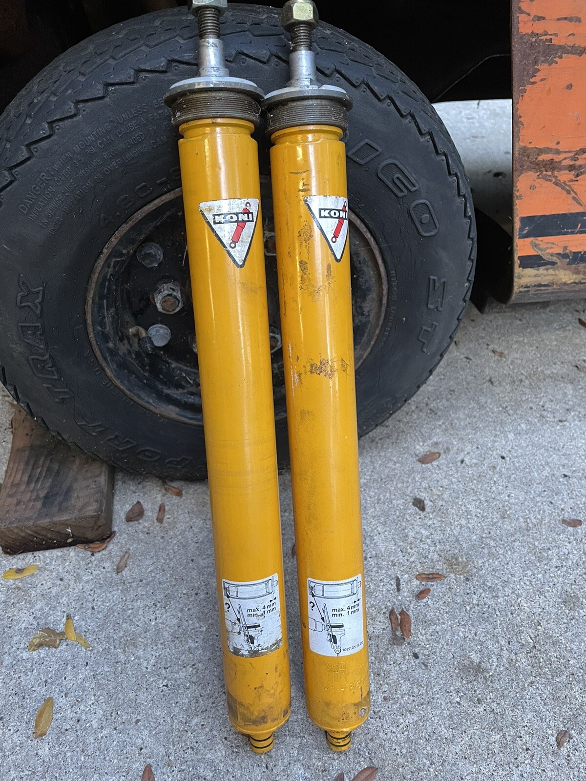 Pair Koni 86 1991Sport Suspension Strut Cartridge Front (Toyota) New old stock eBay