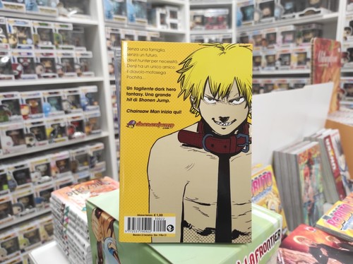 CHAINSAW MAN N°1 VARIANT DISCOVERY EDITION PLANET MANGA TATSUKI FUJIMOTO NUOVO - Foto 2 di 3