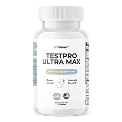 Testpro Ultra Multivitamin For Men 30 Count Nutritional Supplement For Health