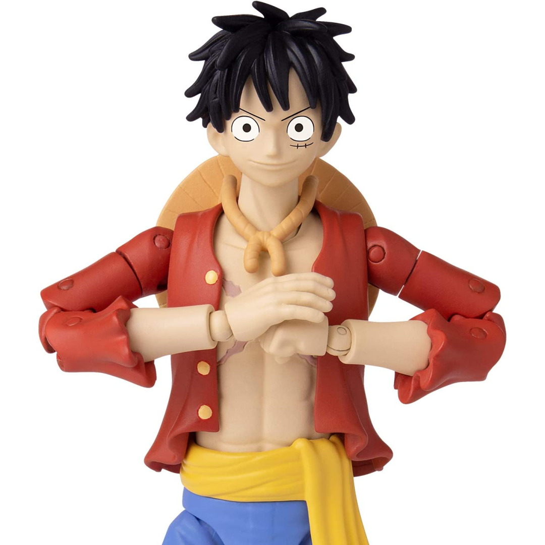 ANIME HEROES MONKEY D. LUFFY FIGURE REVIEW 