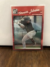 2023 Donruss Baseball Retro Base Holo Red #247 Termarr Johnson /2023