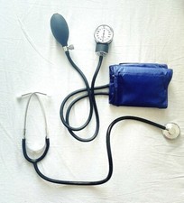 Premium Blood Pressure Cuff Dual Head Stethoscope Kit