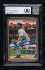 BAS 2005 Update Sporting News All-Stars Gold Johnny Damon BGS Authentic 3c7