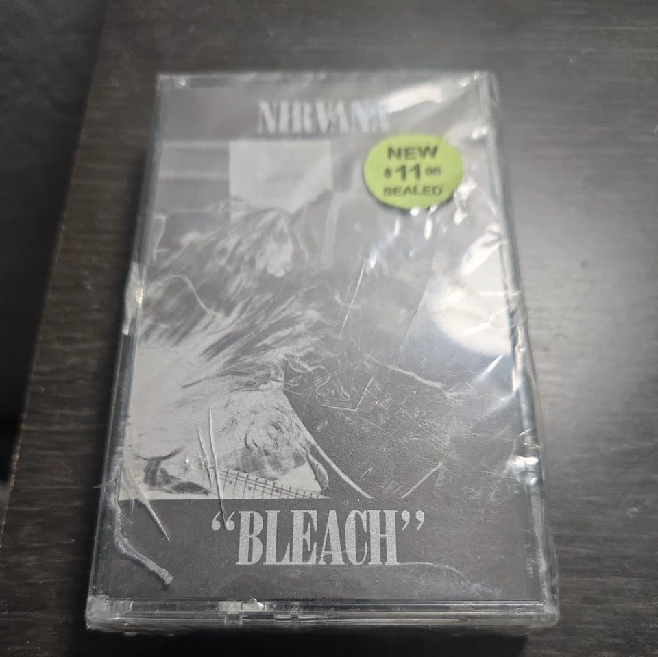 Nirvana BLEACH cassette tape 1989 Sub Pop SP34A - Image 4 of 4