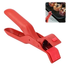 Anti-Scald Bowl Holder Clips, Insulation Hot Plate Gripper Silicone Anti Heat...
