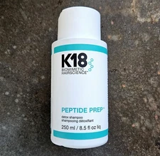 K18 Peptide Prep Detox Shampoo 250 ml/8.5 fl. oz. NEW! $39 MSRP + I SHIP FREE!