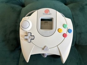 TESTED Sega Dreamcast Console Bundle + 2 Controllers, 2 Blue VMUs, 5 Games