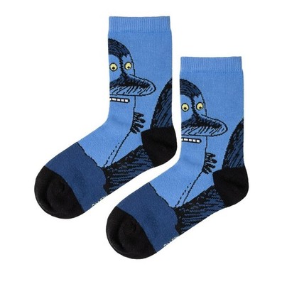 Moomin Socken Groke Blue   Moomin Characters