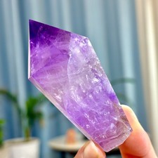 126G Natural Amethyst geode quartz cluster crystal specimen Healing