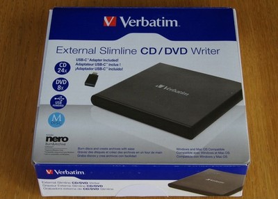 Verbatim CD/DVD Externes Laufwerk - Schwarz (98938)