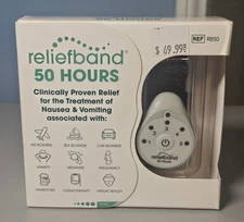 Reliefband 50 Hours Nausea & Vomiting Relief RB50 - New & Sealed!