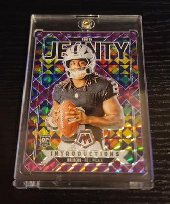 Ashton Jeanty Panini Mosaic 2025 Introductions #3 RC to 33/49