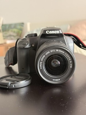 Canon EOS Digital SLR Camera Black 18MP w/ EF-S 18-55mm IS STM Lens