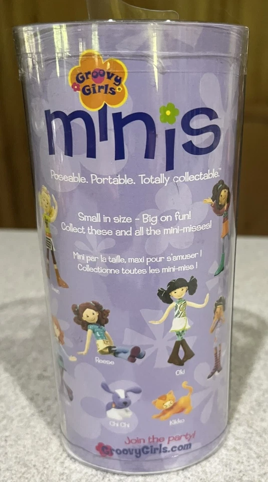 Groovy Girl Minis Muñeca Pétalo Speedster Coche Rosa Hoja Caballo Lote Nuevo Foto 3 de 4