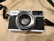Olympus 35 SP Rangefinder Film Camera with Case