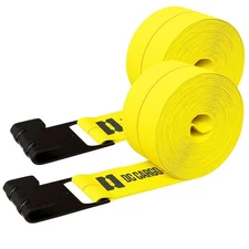 DC Cargo Mall Truck Straps, 4 inch X 30' Straps for Flatbed Trailer Heavy Dut...