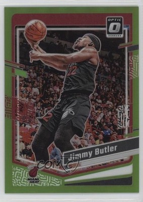 2023-24 Panini Donruss Optic Lime Green Prizm /149 Jimmy Butler #154 12z3