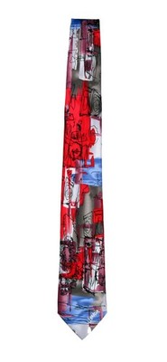 Men's Jerry Garcia Grateful Dead Artist Designer Abstract Necktie -   NWT