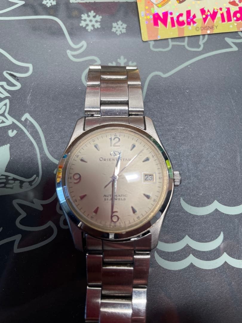 Working Orient Star Automatic Watch Silver - image 9