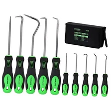 SWANLAKE 10PCS Pick and Hook Set, Pick Tool Set for Car Auto Oil Seal/O-Ring 