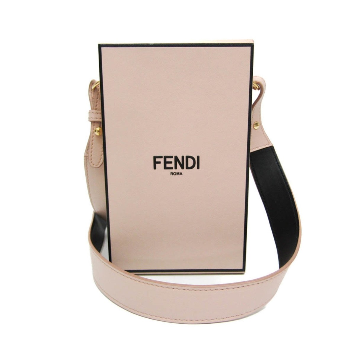 Fendi Box 8BT339 Women's Leather Shoulder Bag Pink BF578618 | eBay