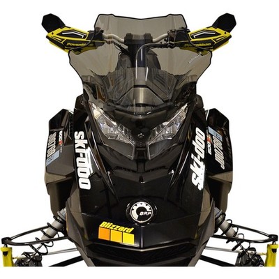 Powermadd Cobra Windshield-Low-14in.-Tinted for 2019-2022 Ski-Doo MX Z TNT