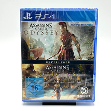 Assassin's Creed: Odyssey + Origins Double Pack NUOVO SIGILLATO per PS4 ITA