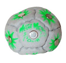 World Footbag DirtBag Mega Metal Hacky Sack GRAY/GREEN BNWT