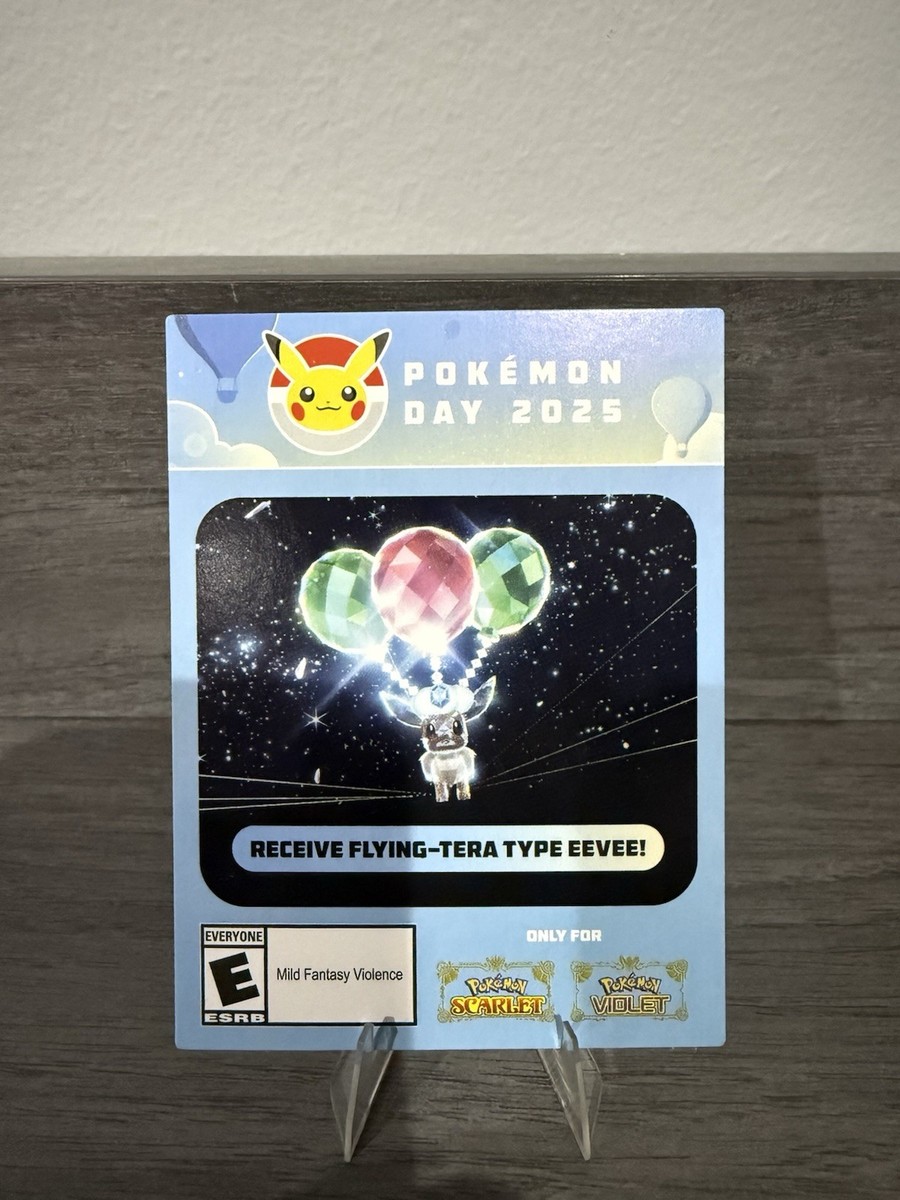 pokemon day 2025 promo card Graded: Eevee 74/131 Prismatic Evolutions Pokemon Ho – Double Infinity Gaming Commemorate your favorite tabletop game with this Eevee 2025 Pokemon Day 25 Promo #074 PSA Authenticated 10 Card Happy Pokémon Day! 🎉 Here's