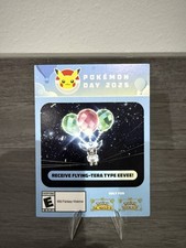 Pokemon Day 2025 Promo Pokemon Scarlet Polemon Voilet Flying-Tera Type Eevee