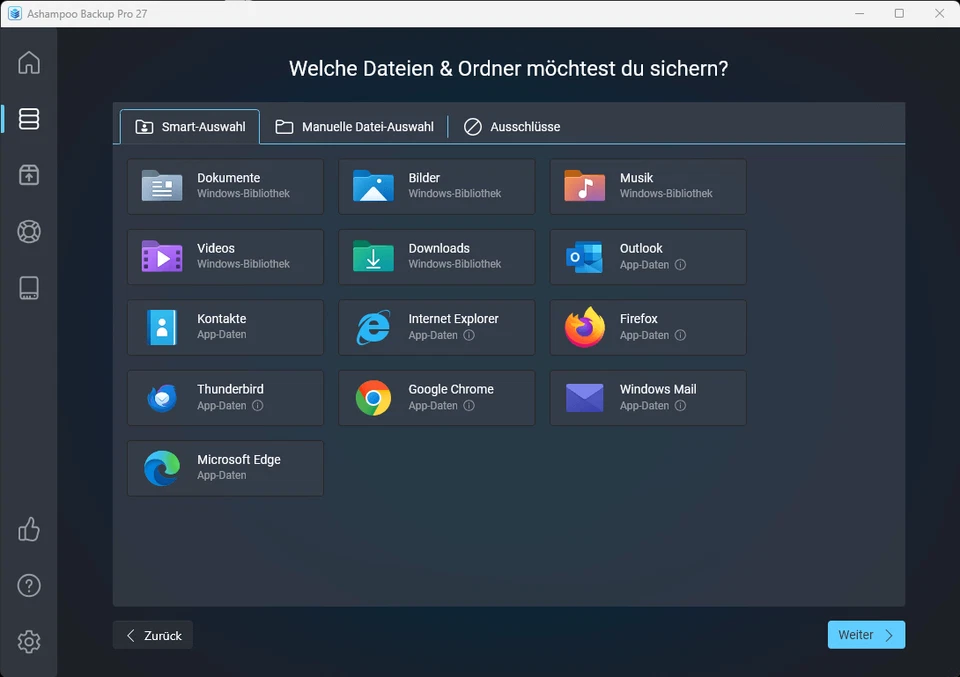 Ashampoo Backup Pro 27, Windows 11/10, Dauerlizenz, Digitaler Download - Bild 3 von 4