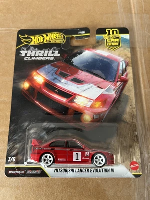 Hot Wheels Premium Car Culture Thrill Climbers Mitsubishi Lancer Evolution VI