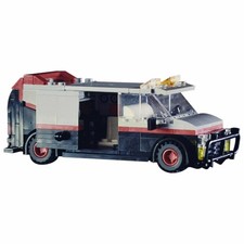 BuildMoc GMC Vandura Van Modellautos Fahrzeug Bausteine Spielzeug Set 230 Teile