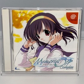 Dreamcast MEMORIES OFF COMPLETE CIB w/ Spine Card SEGA JAPAN