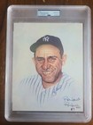 Yogi Berra SIGNED AUTO Ron Lewis Living Legends 8x10 /5000 PSA/DNA HOF Yankees
